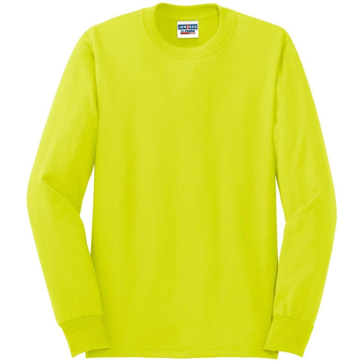 no-logo Jerzees Dri-Power 50/50 Cotton/Poly Long Sleeve T-Shirt