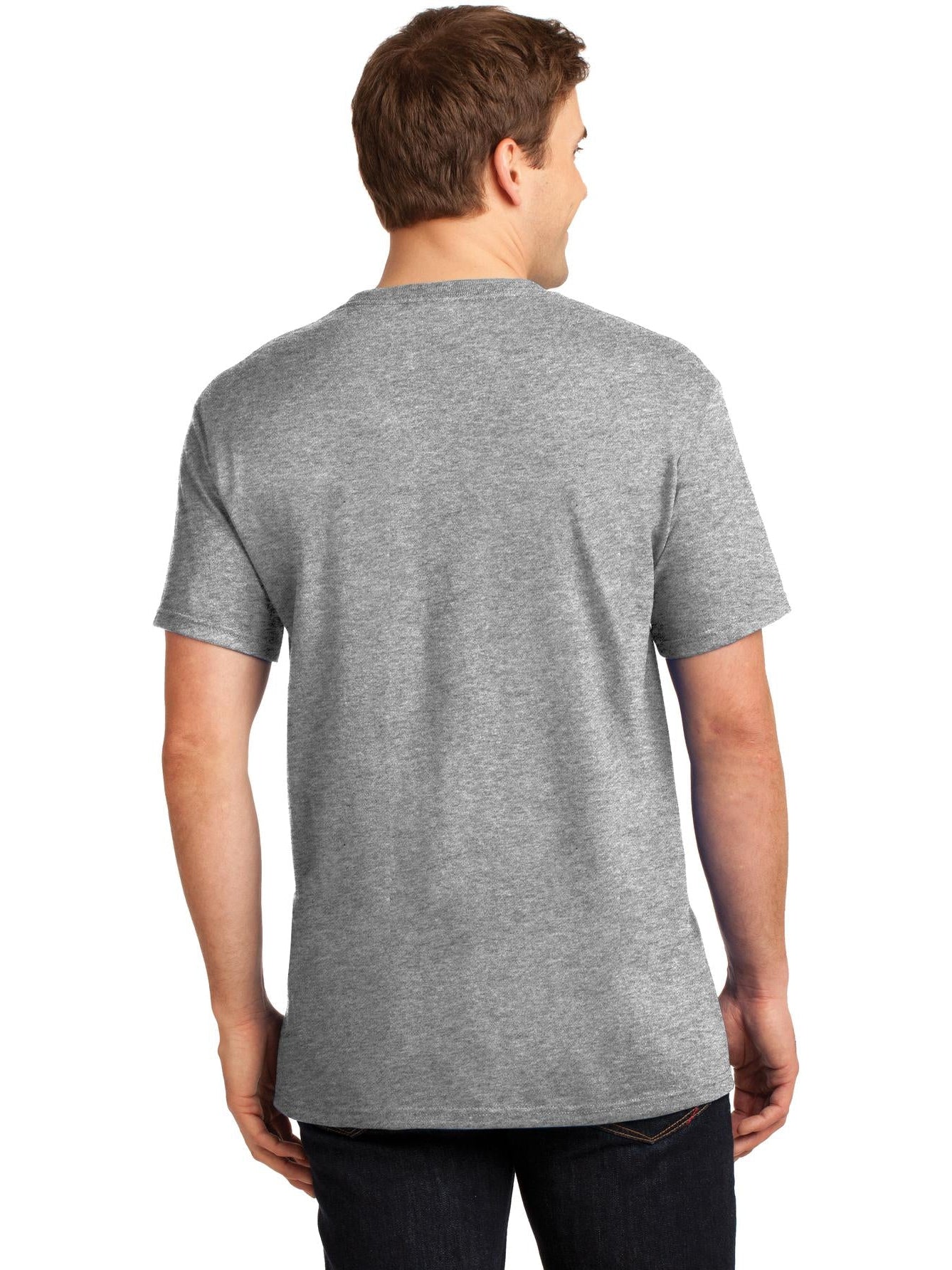 no-logo Jerzees Dri-Power Active 50/50 Cotton/Poly Pocket T-Shirt-Regular-Jerzees-Thread Logic