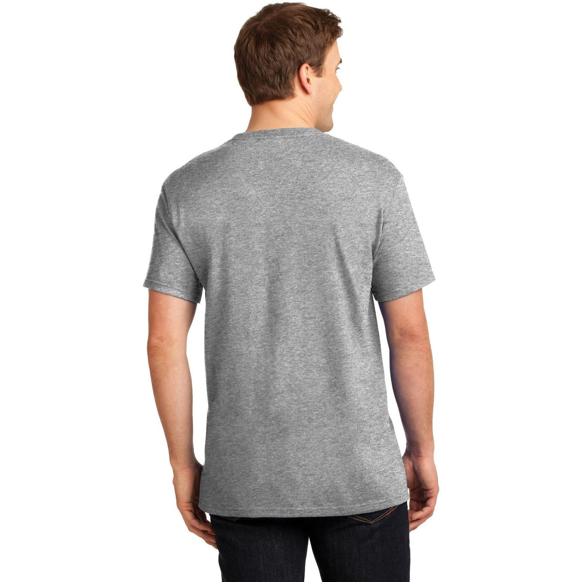 no-logo Jerzees Dri-Power Active 50/50 Cotton/Poly Pocket T-Shirt-Regular-Jerzees-Thread Logic