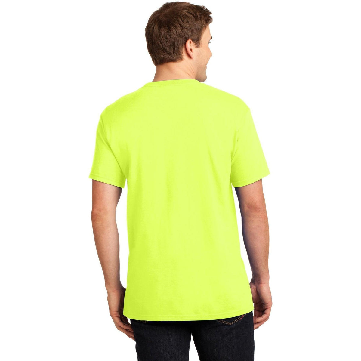 no-logo Jerzees Dri-Power Active 50/50 Cotton/Poly Pocket T-Shirt-Regular-Jerzees-Thread Logic