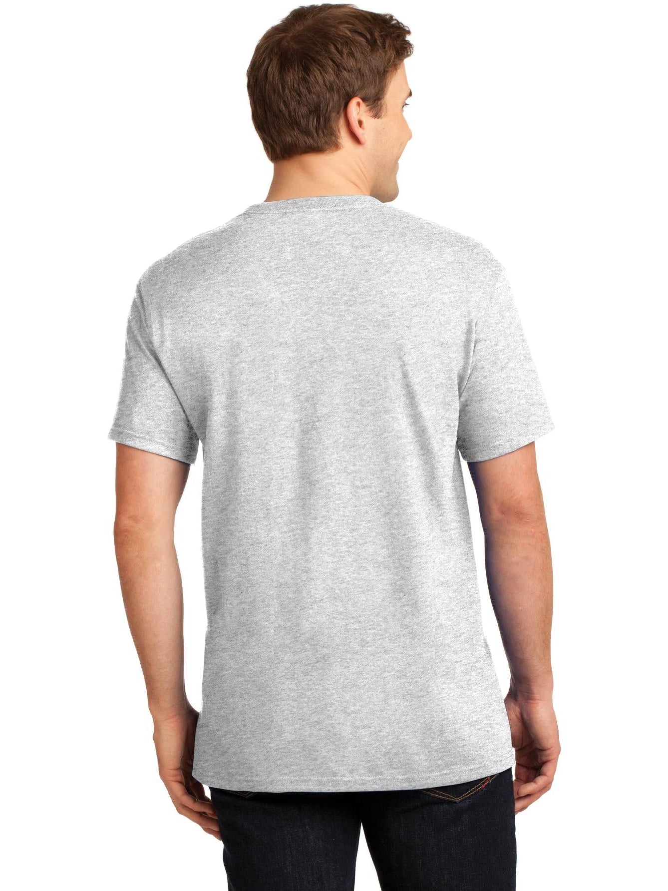 no-logo Jerzees Dri-Power Active 50/50 Cotton/Poly Pocket T-Shirt-Regular-Jerzees-Thread Logic