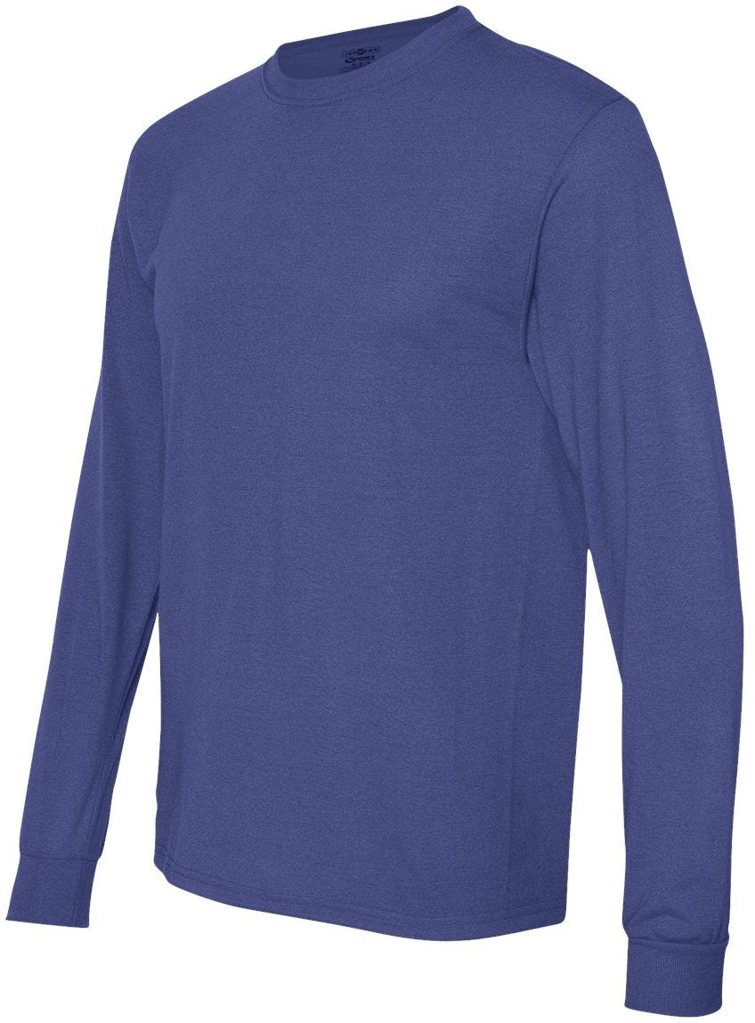 no-logo Jerzees Dri-Power® Performance Long Sleeve T-Shirt-T-Shirts - Long Sleeve-JERZEES-Thread Logic