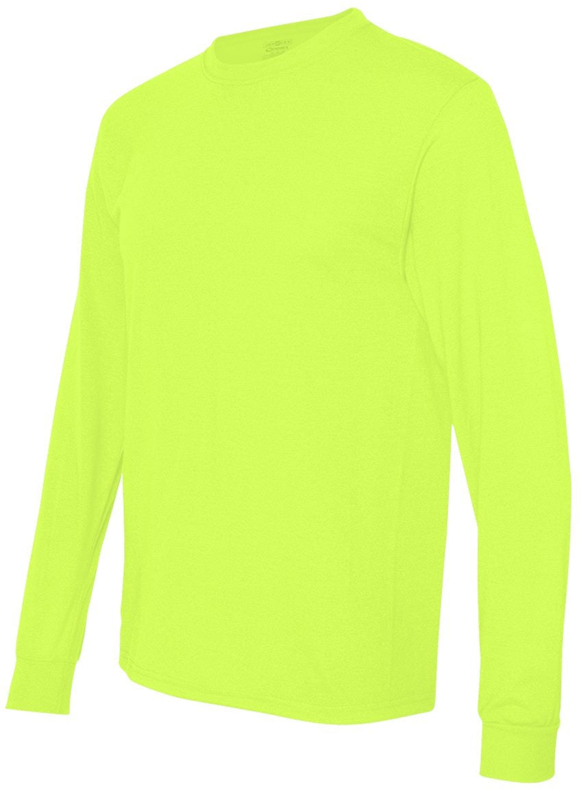 no-logo Jerzees Dri-Power® Performance Long Sleeve T-Shirt-T-Shirts - Long Sleeve-JERZEES-Thread Logic