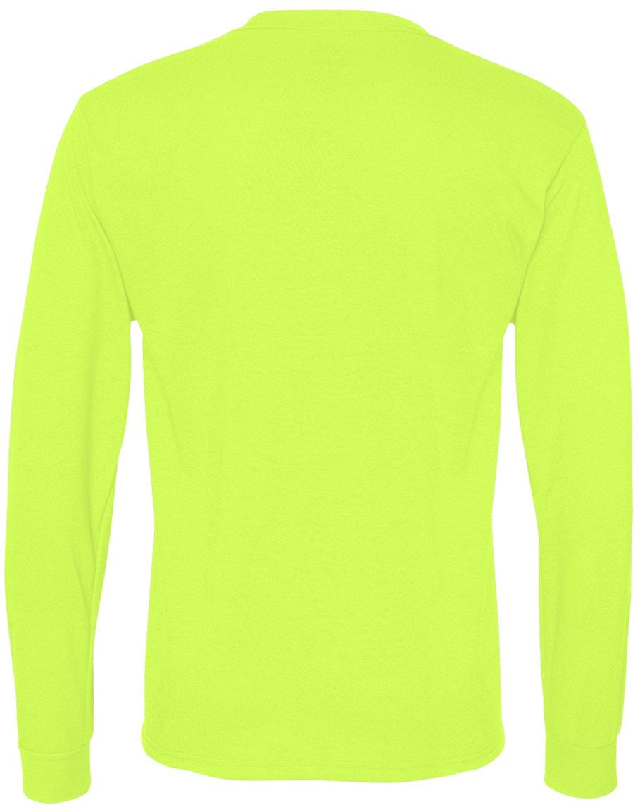 no-logo Jerzees Dri-Power® Performance Long Sleeve T-Shirt-T-Shirts - Long Sleeve-JERZEES-Thread Logic