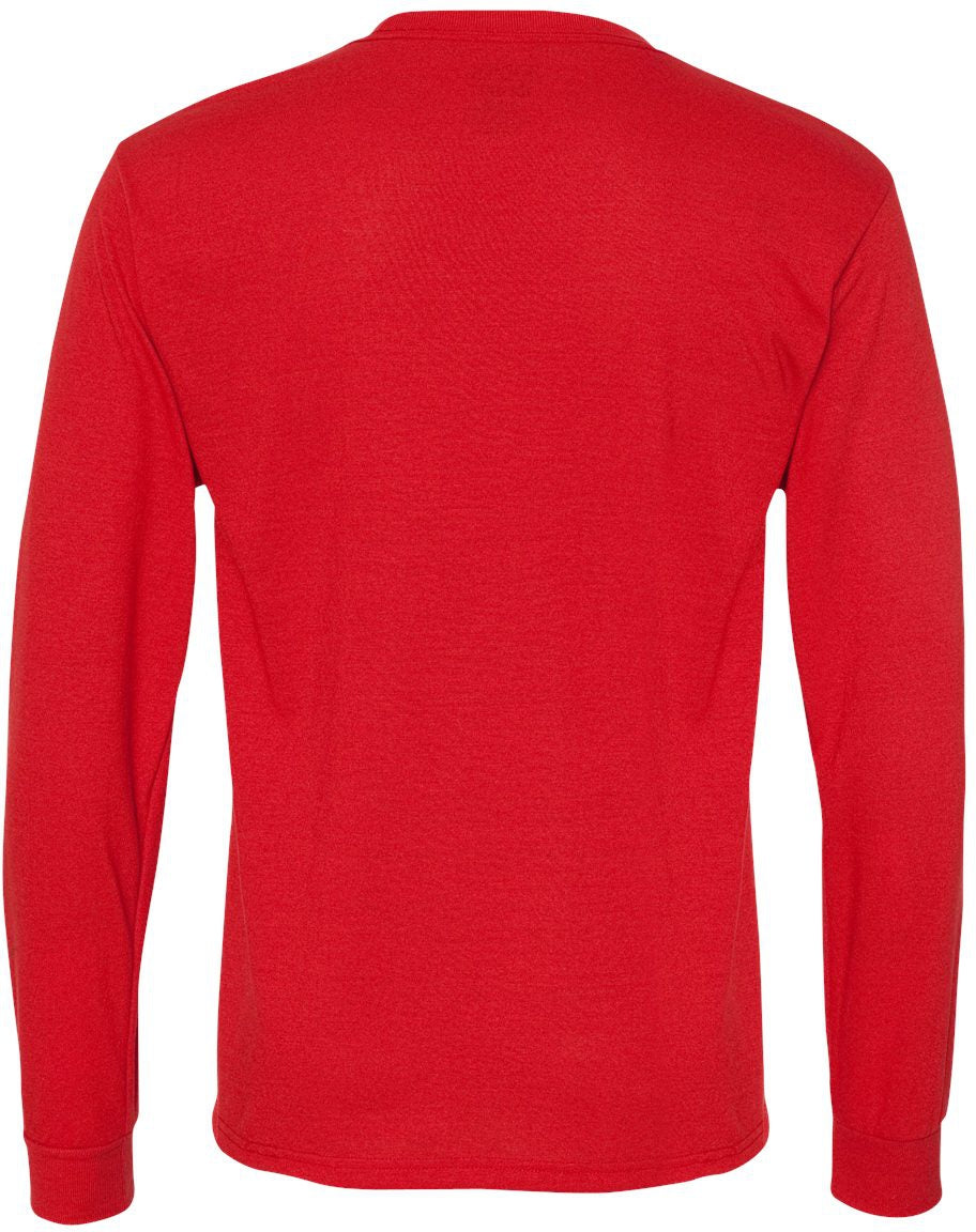 no-logo Jerzees Dri-Power® Performance Long Sleeve T-Shirt-T-Shirts - Long Sleeve-JERZEES-Thread Logic