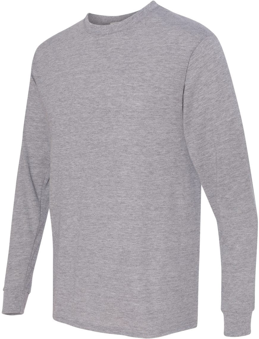 no-logo Jerzees Dri-Power® Performance Long Sleeve T-Shirt-T-Shirts - Long Sleeve-JERZEES-Thread Logic