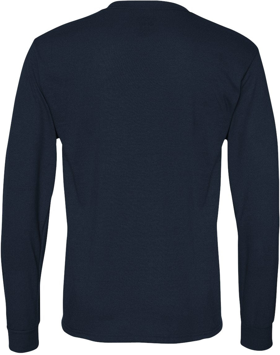 no-logo Jerzees Dri-Power® Performance Long Sleeve T-Shirt-T-Shirts - Long Sleeve-JERZEES-Thread Logic