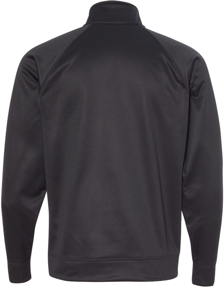 no-logo Jerzees Dri-Power® Sport Quarter-Zip Cadet Collar Sweatshirt-Fleece-Jerzees-Thread Logic