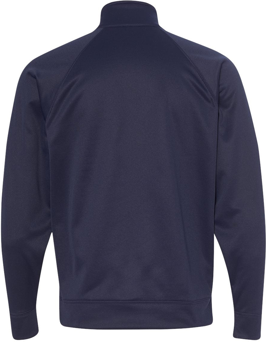 no-logo Jerzees Dri-Power® Sport Quarter-Zip Cadet Collar Sweatshirt-Fleece-Jerzees-Thread Logic