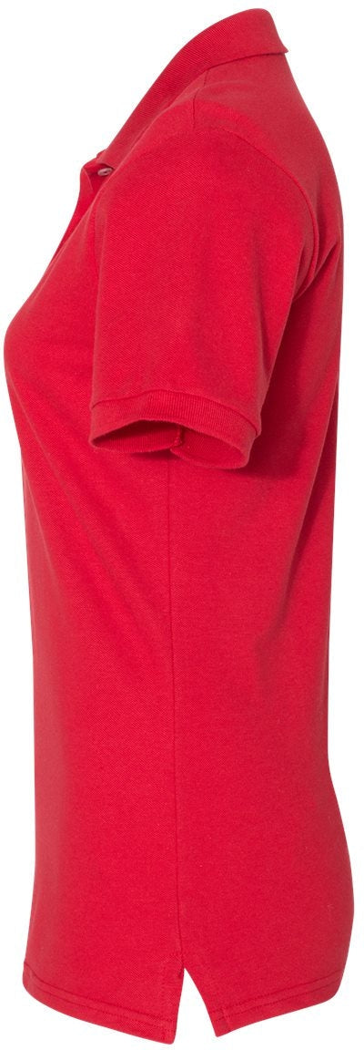 no-logo Jerzees Ladies 100% Ringspun Cotton Piqué Polo-Sport Shirts-JERZEES-Thread Logic
