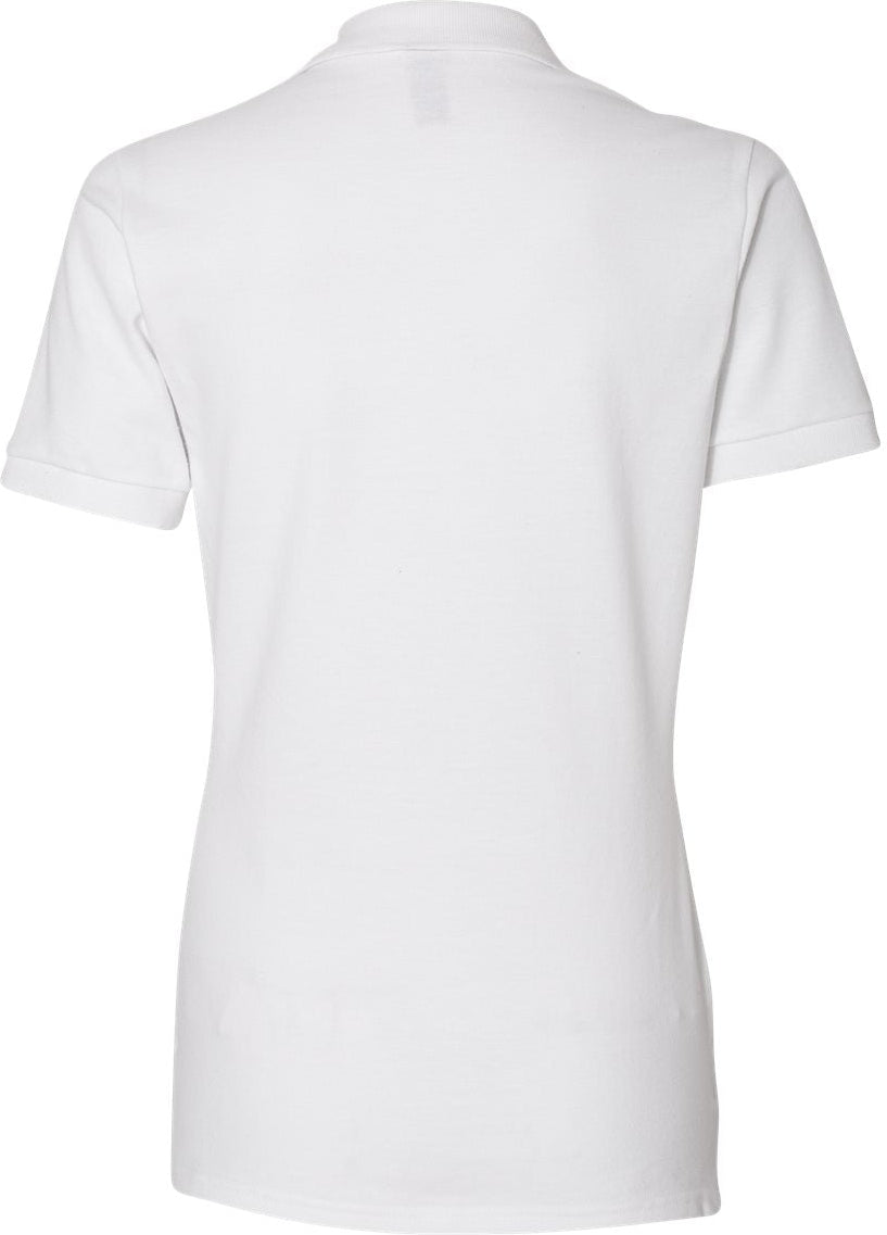 no-logo Jerzees Ladies 100% Ringspun Cotton Piqué Polo-Sport Shirts-JERZEES-Thread Logic