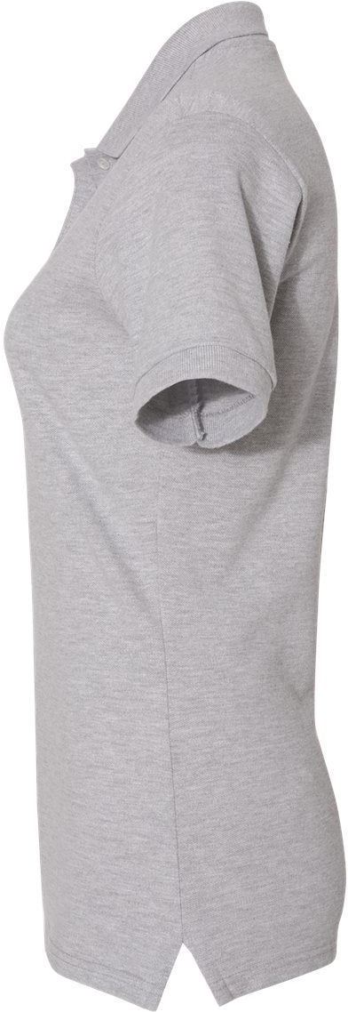 no-logo Jerzees Ladies 100% Ringspun Cotton Piqué Polo-Sport Shirts-JERZEES-Thread Logic