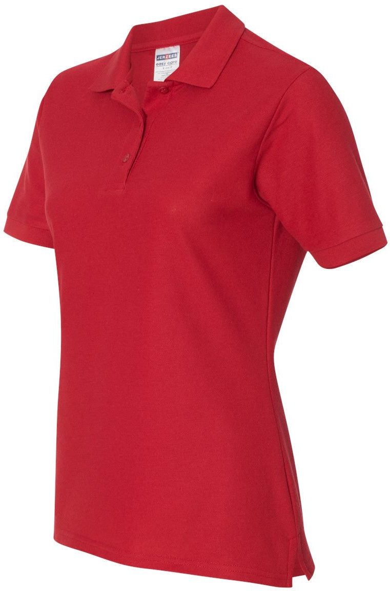 no-logo Jerzees Ladies Easy Care Polo-Ladies Polos-Jerzees-Thread Logic