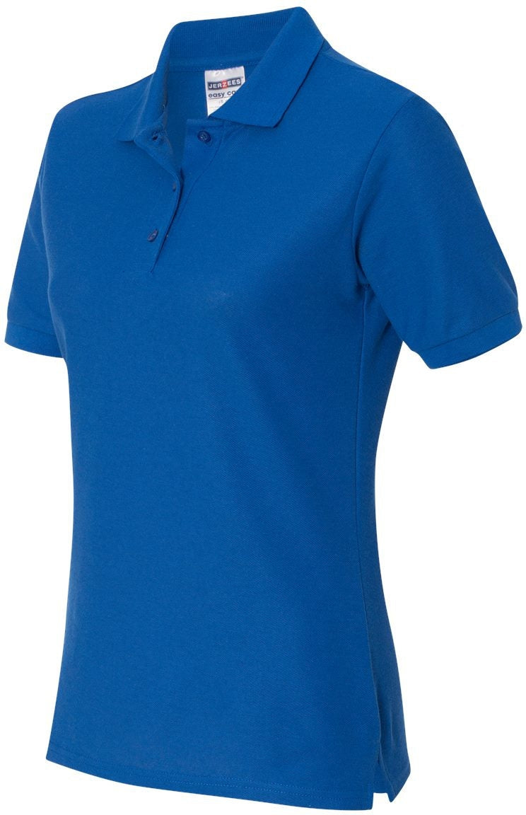 no-logo Jerzees Ladies Easy Care Polo-Ladies Polos-Jerzees-Thread Logic