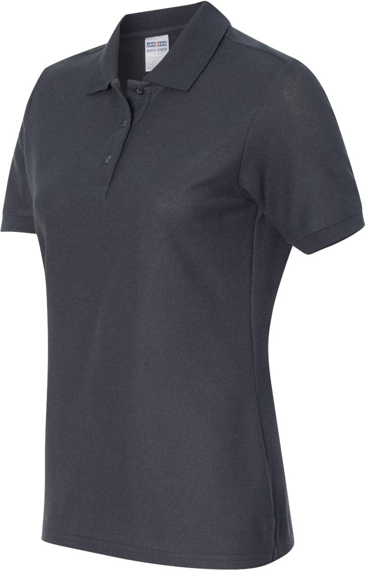 no-logo Jerzees Ladies Easy Care Polo-Ladies Polos-Jerzees-Thread Logic