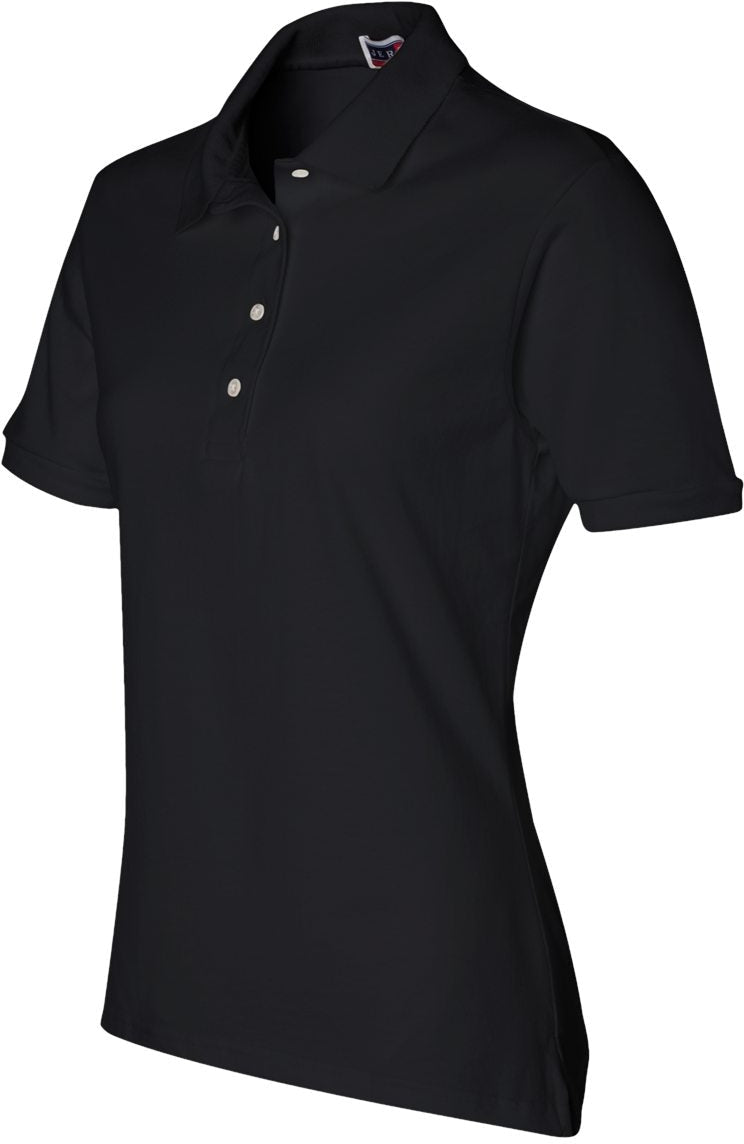 no-logo Jerzees Ladies Spotshield™ 50/50 Polo-Sport Shirts-JERZEES-Thread Logic