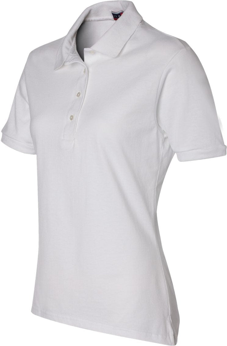 no-logo Jerzees Ladies Spotshield™ 50/50 Polo-Sport Shirts-JERZEES-Thread Logic