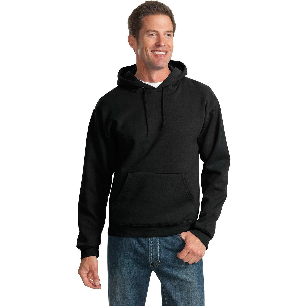 no-logo Jerzees NuBlend Pullover Hooded Sweatshirt-Regular-Jerzees-Thread Logic