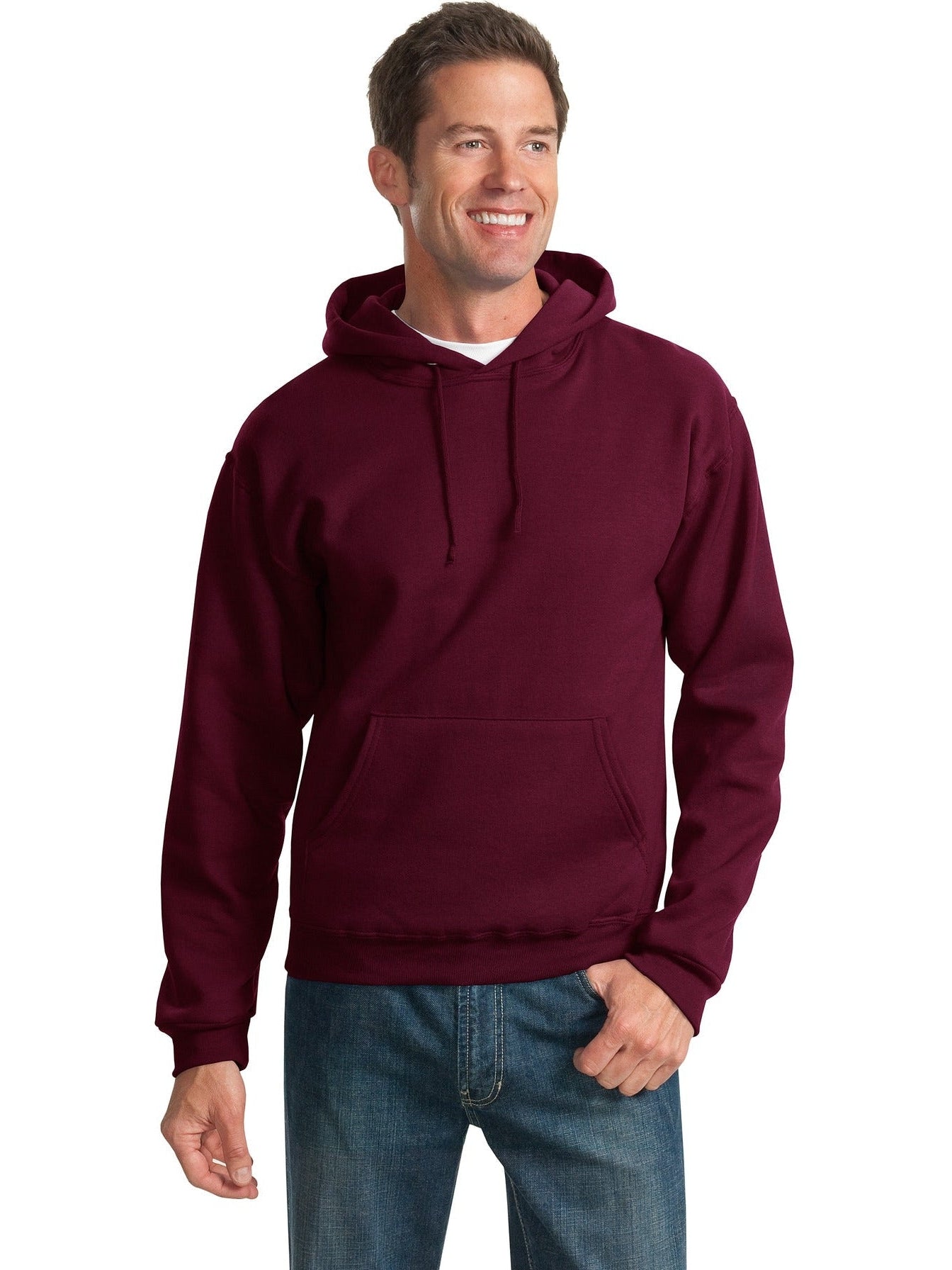 no-logo Jerzees NuBlend Pullover Hooded Sweatshirt-Regular-Jerzees-Thread Logic