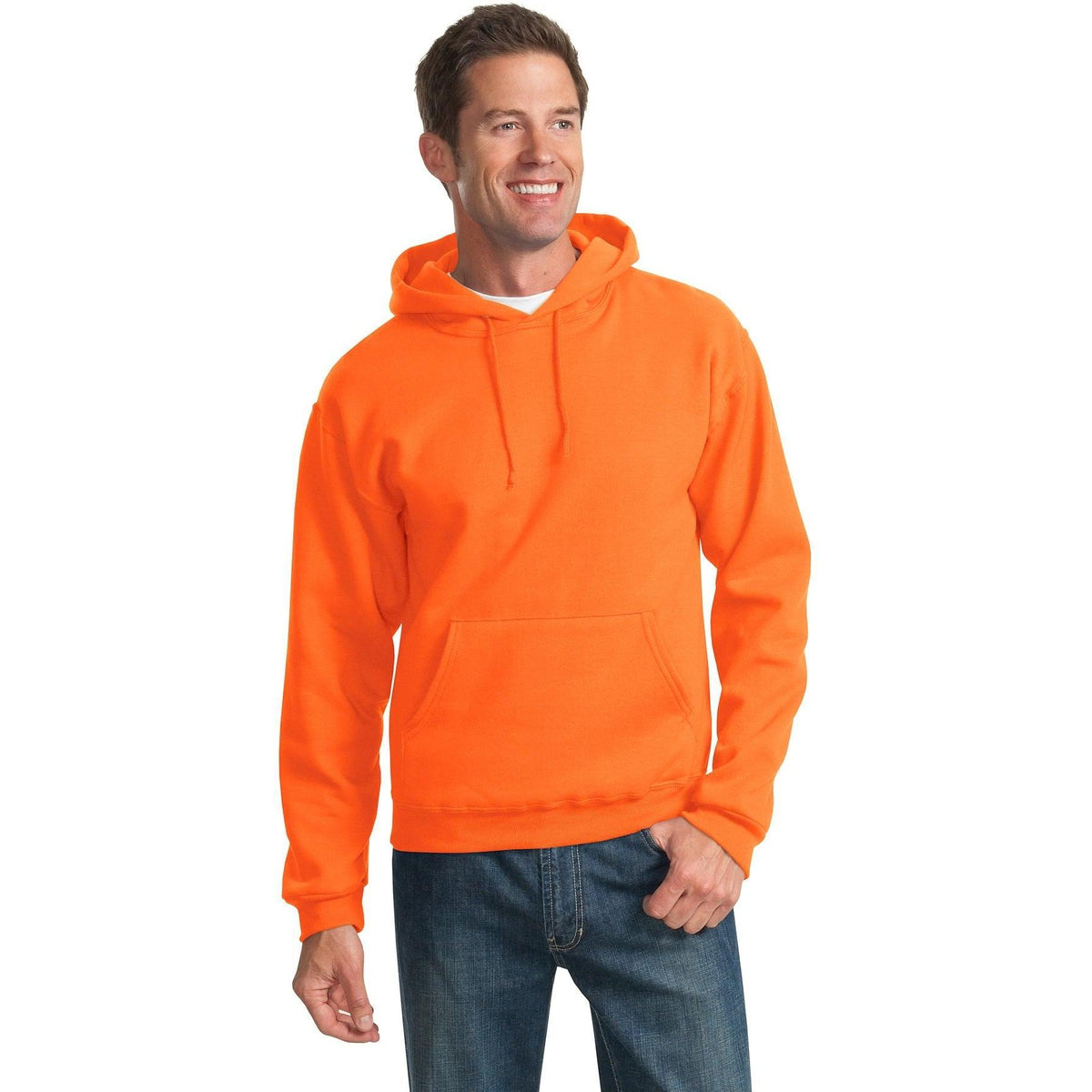 no-logo Jerzees NuBlend Pullover Hooded Sweatshirt-Regular-Jerzees-Thread Logic