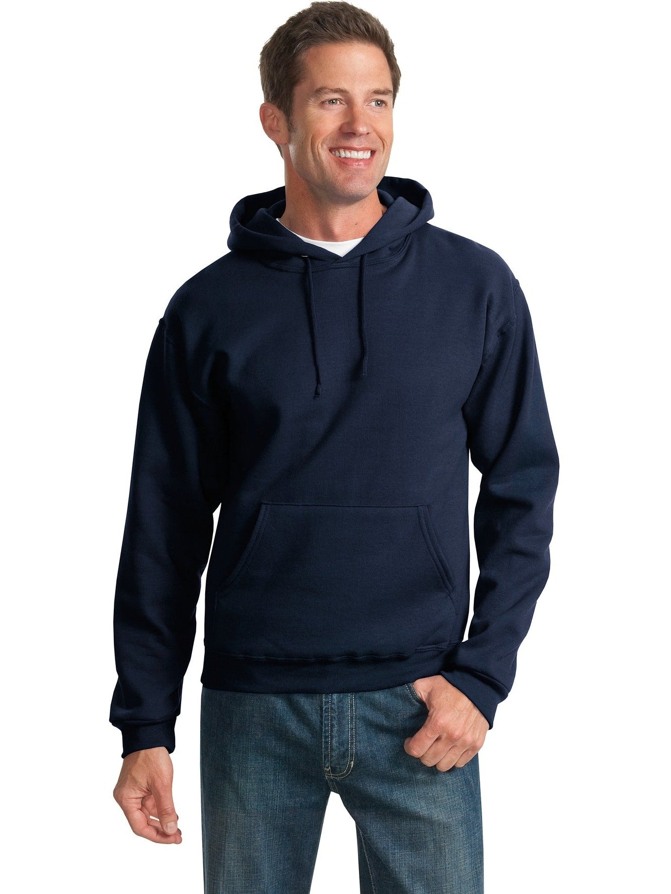 no-logo Jerzees NuBlend Pullover Hooded Sweatshirt-Regular-Jerzees-Thread Logic