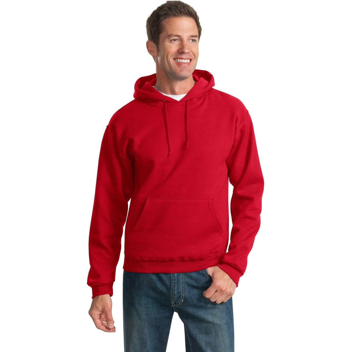 no-logo Jerzees NuBlend Pullover Hooded Sweatshirt-Regular-Jerzees-Thread Logic