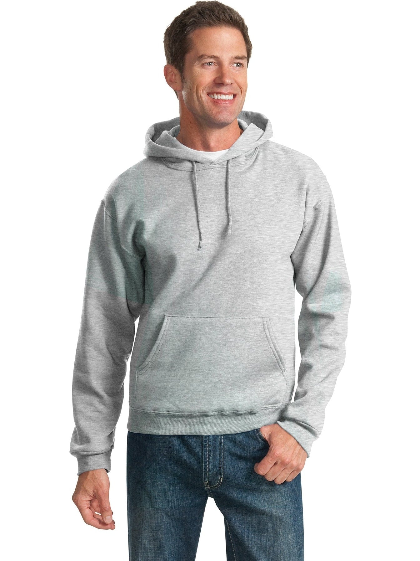 no-logo Jerzees NuBlend Pullover Hooded Sweatshirt-Regular-Jerzees-Thread Logic