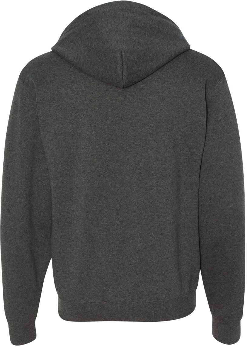 no-logo Jerzees NuBlend® Full-Zip Hooded Sweatshirt-Fleece-JERZEES-Thread Logic