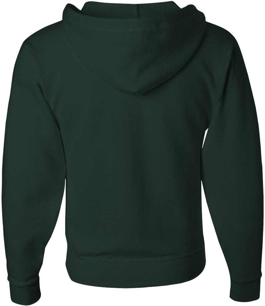 no-logo Jerzees NuBlend® Full-Zip Hooded Sweatshirt-Fleece-JERZEES-Thread Logic