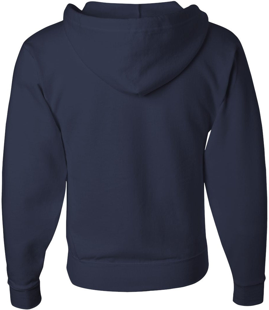 no-logo Jerzees NuBlend® Full-Zip Hooded Sweatshirt-Fleece-JERZEES-Thread Logic