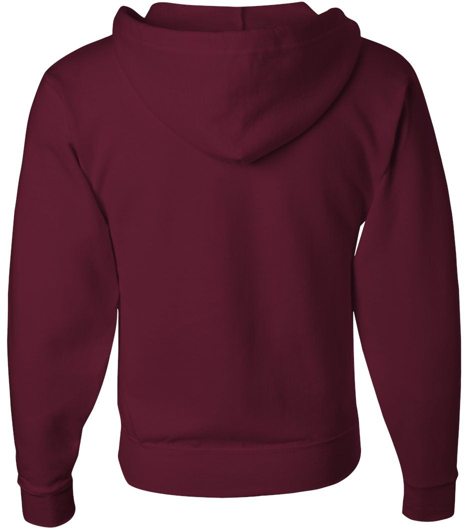 no-logo Jerzees NuBlend® Full-Zip Hooded Sweatshirt-Fleece-JERZEES-Thread Logic