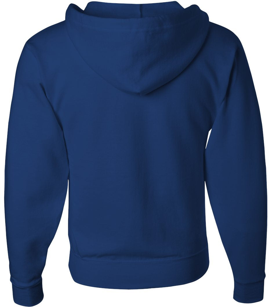 no-logo Jerzees NuBlend® Full-Zip Hooded Sweatshirt-Fleece-JERZEES-Thread Logic