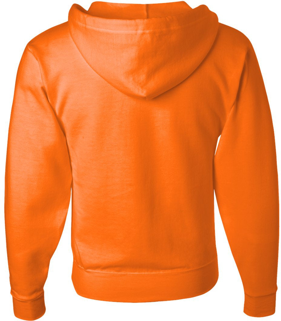 no-logo Jerzees NuBlend® Full-Zip Hooded Sweatshirt-Fleece-JERZEES-Thread Logic