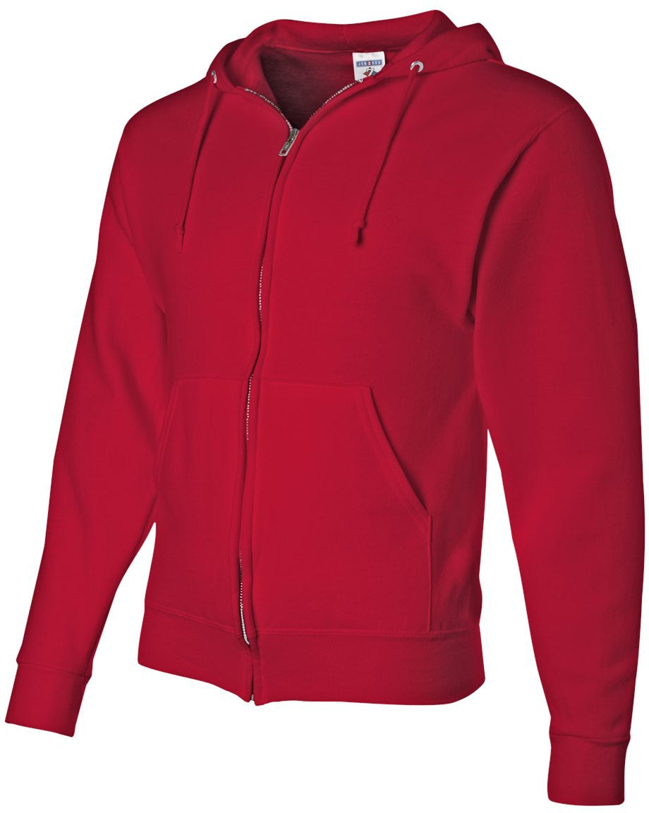 no-logo Jerzees NuBlend® Full-Zip Hooded Sweatshirt-Fleece-JERZEES-Thread Logic
