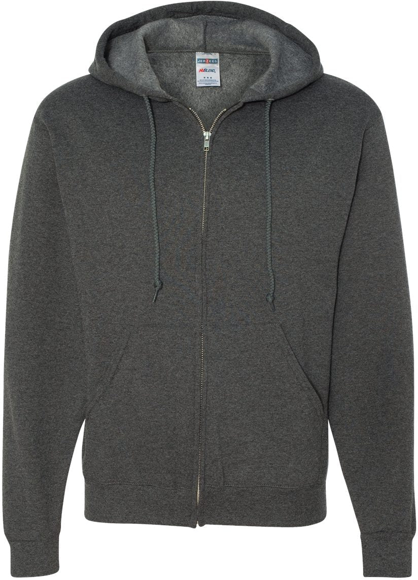 Jerzees NuBlend Full-Zip Hooded Sweatshirt