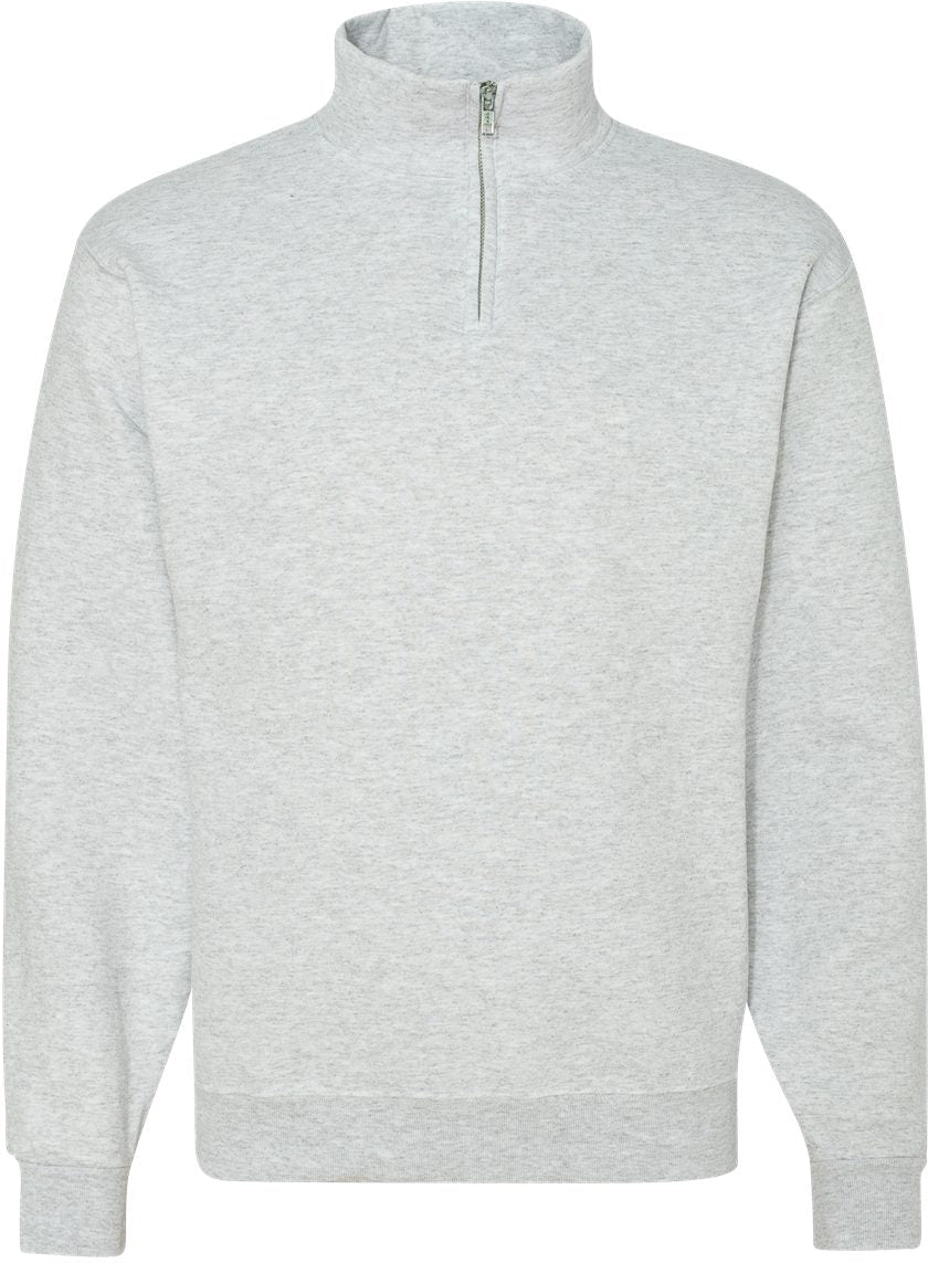 Jerzees Nublend Cadet Collar Quarter-Zip Sweatshirt