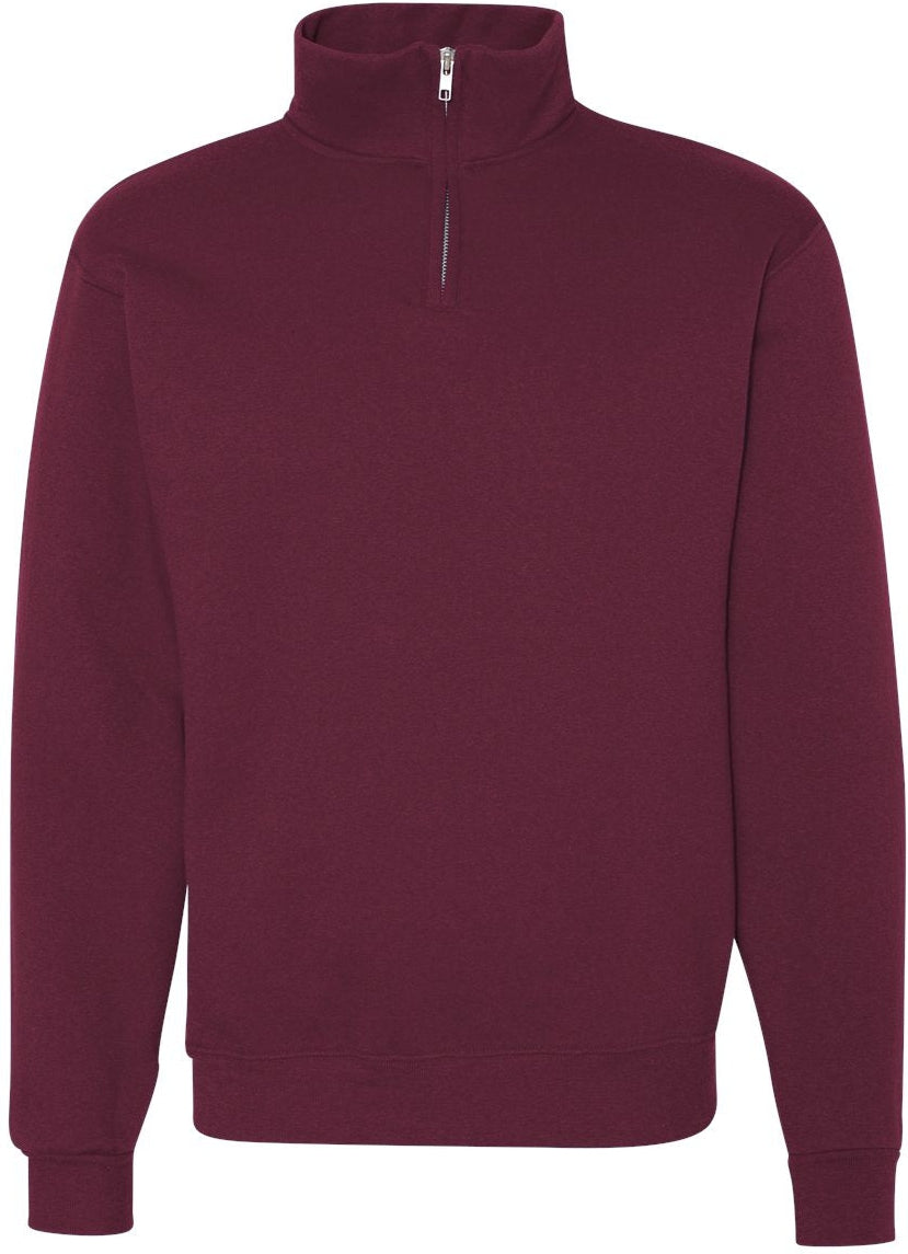 Jerzees Nublend Cadet Collar Quarter-Zip Sweatshirt