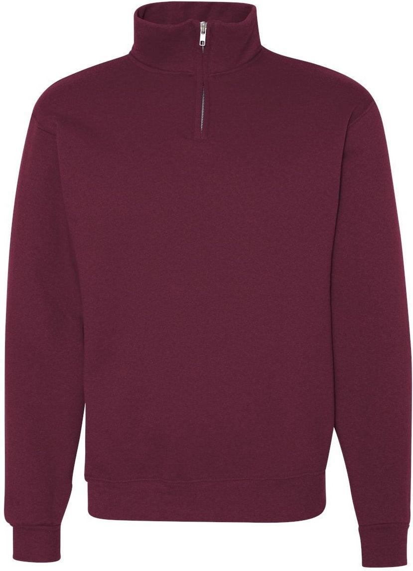 Jerzees Nublend Cadet Collar Quarter-Zip Sweatshirt