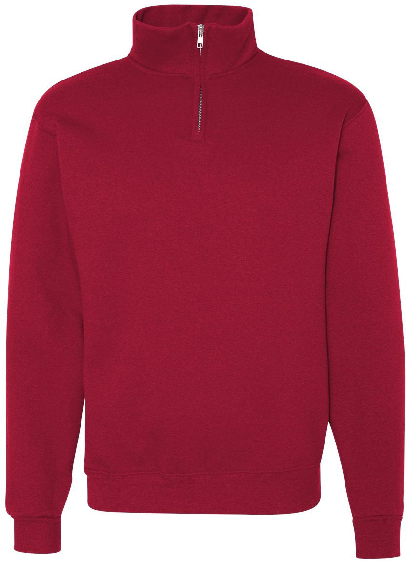 Jerzees Nublend Cadet Collar Quarter-Zip Sweatshirt
