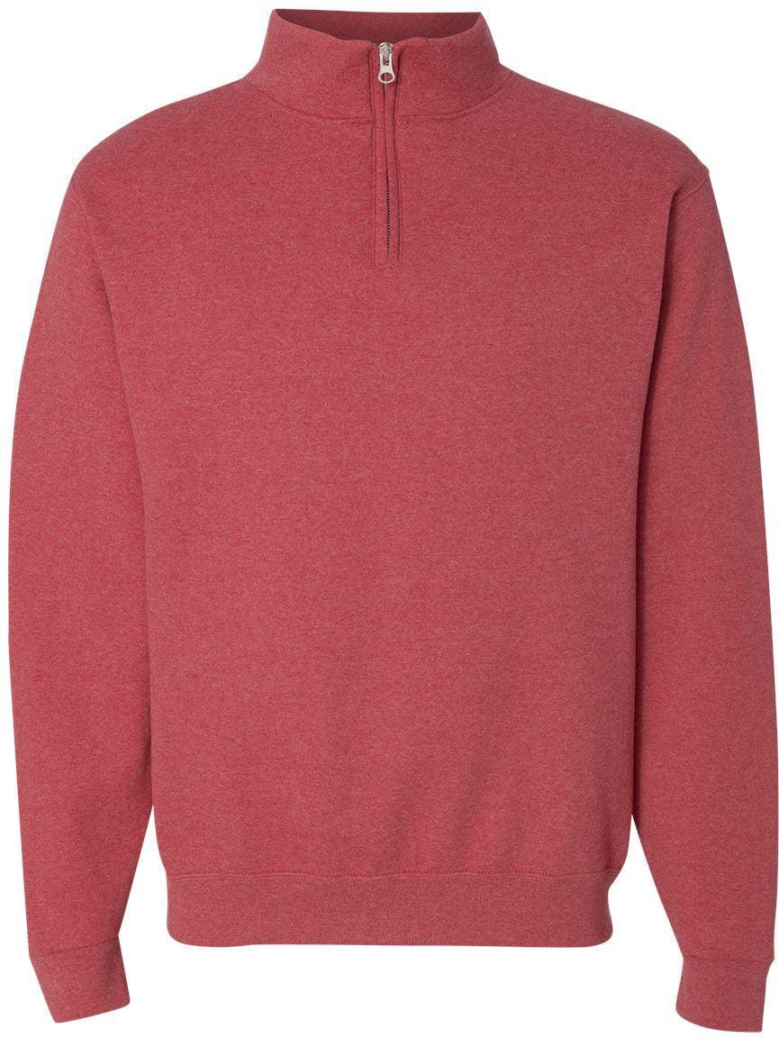 Jerzees Nublend Cadet Collar Quarter-Zip Sweatshirt