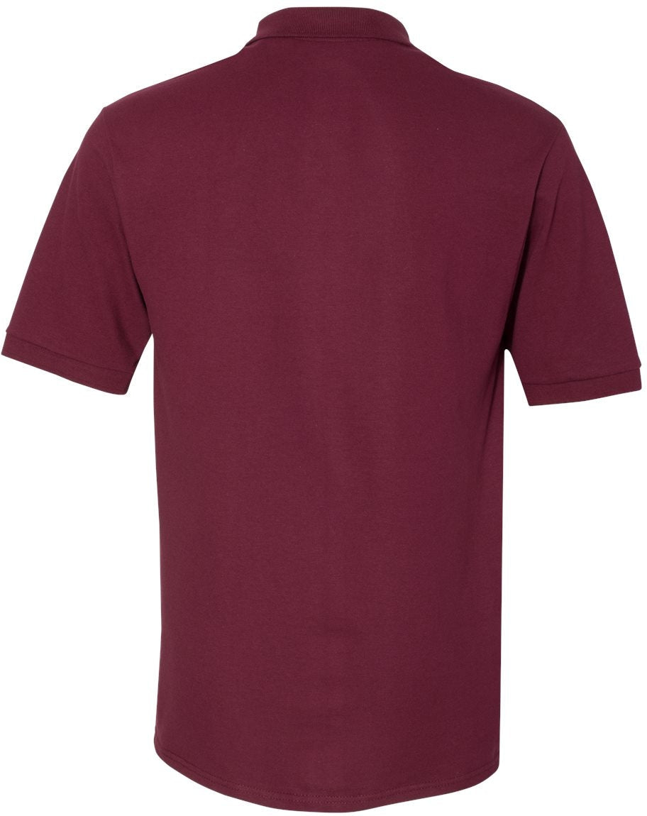 no-logo Jerzees Ringspun Cotton Piqué Polo Shirt-Men's Polos-Jerzees-Thread Logic