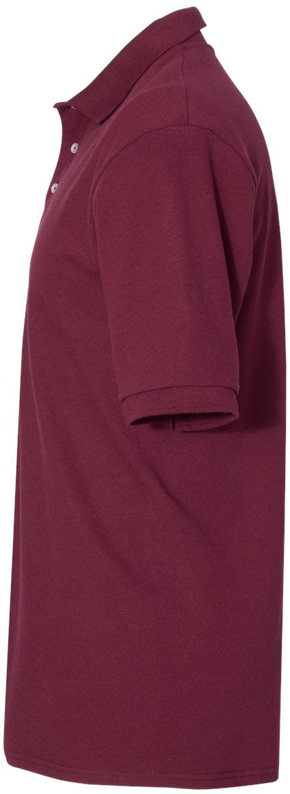 no-logo Jerzees Ringspun Cotton Piqué Polo Shirt-Men's Polos-Jerzees-Thread Logic