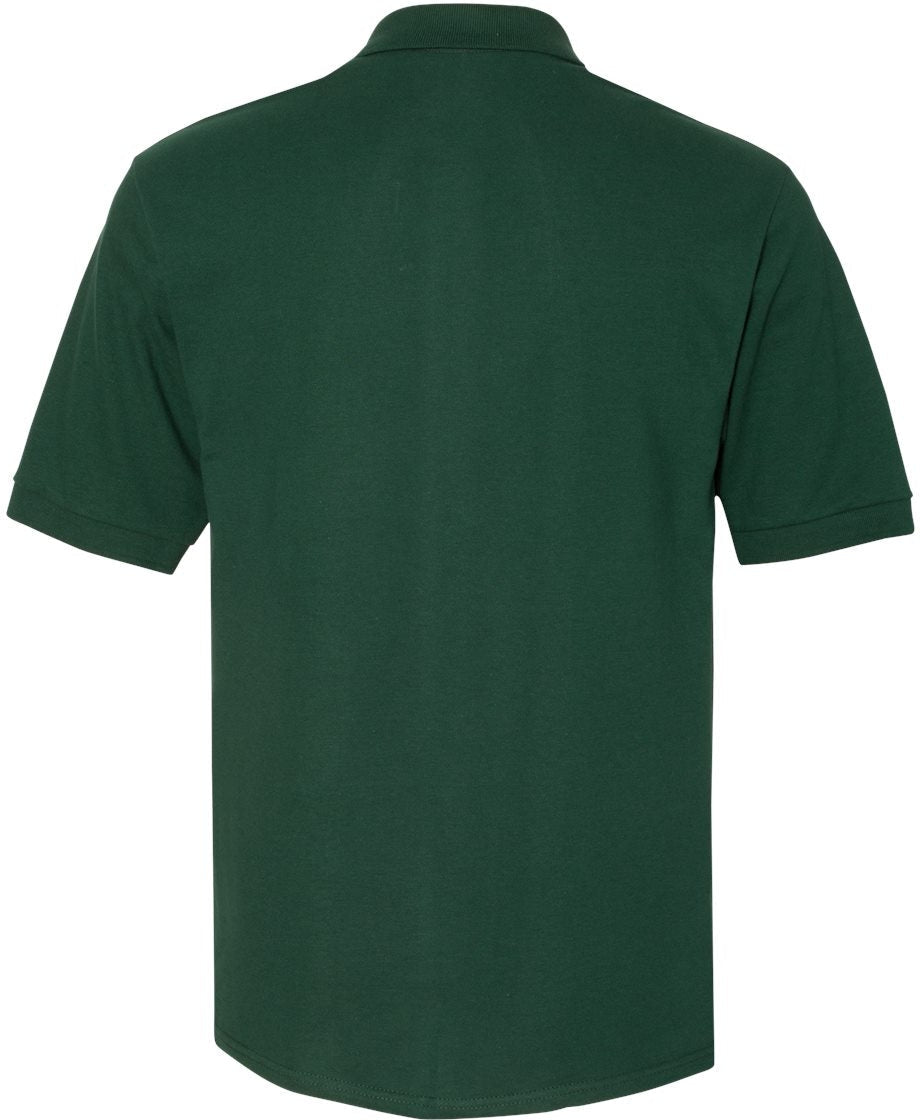 no-logo Jerzees Ringspun Cotton Piqué Polo Shirt-Men's Polos-Jerzees-Thread Logic