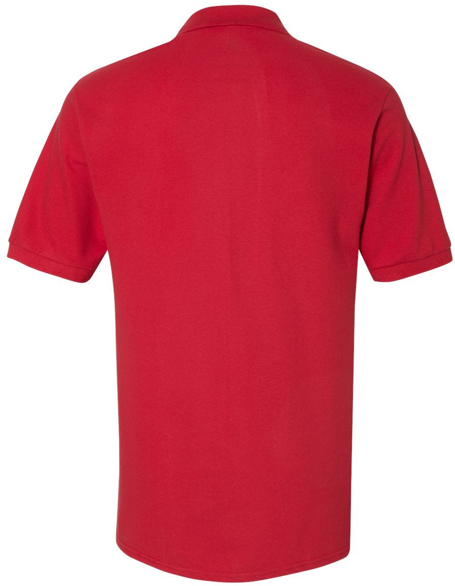 no-logo Jerzees Ringspun Cotton Piqué Polo Shirt-Men's Polos-Jerzees-Thread Logic