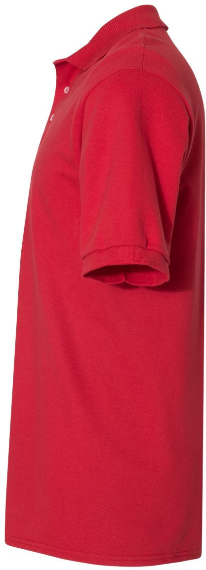 no-logo Jerzees Ringspun Cotton Piqué Polo Shirt-Men's Polos-Jerzees-Thread Logic