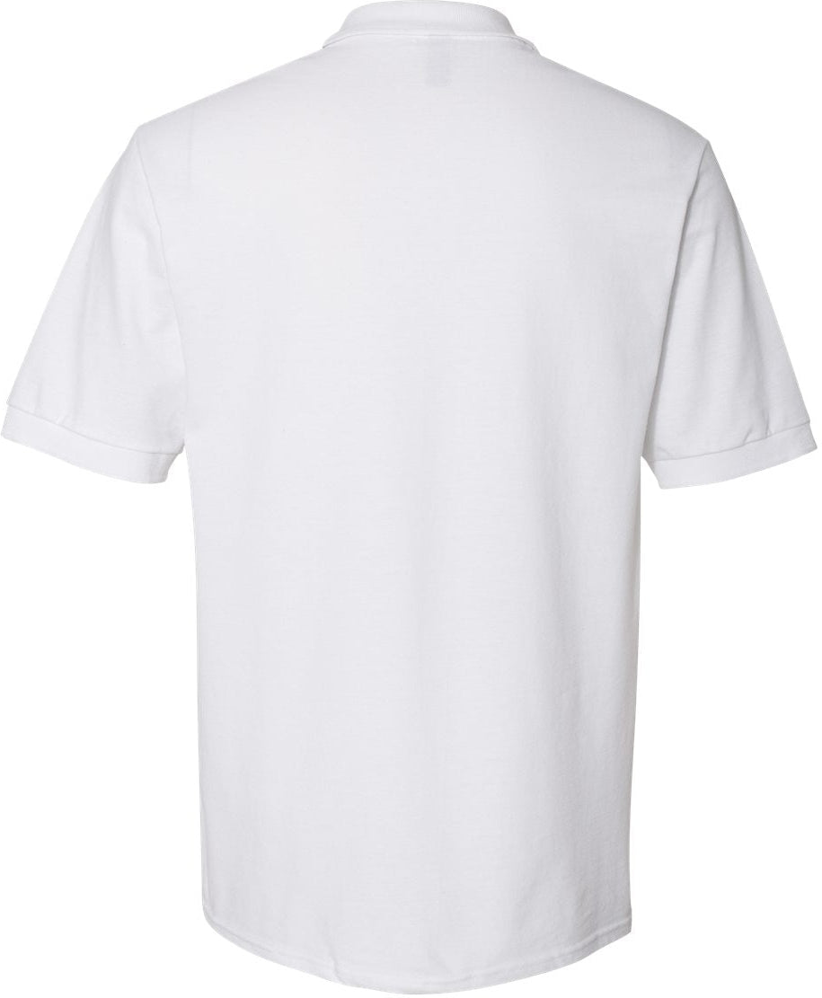 no-logo Jerzees Ringspun Cotton Piqué Polo Shirt-Men's Polos-Jerzees-Thread Logic