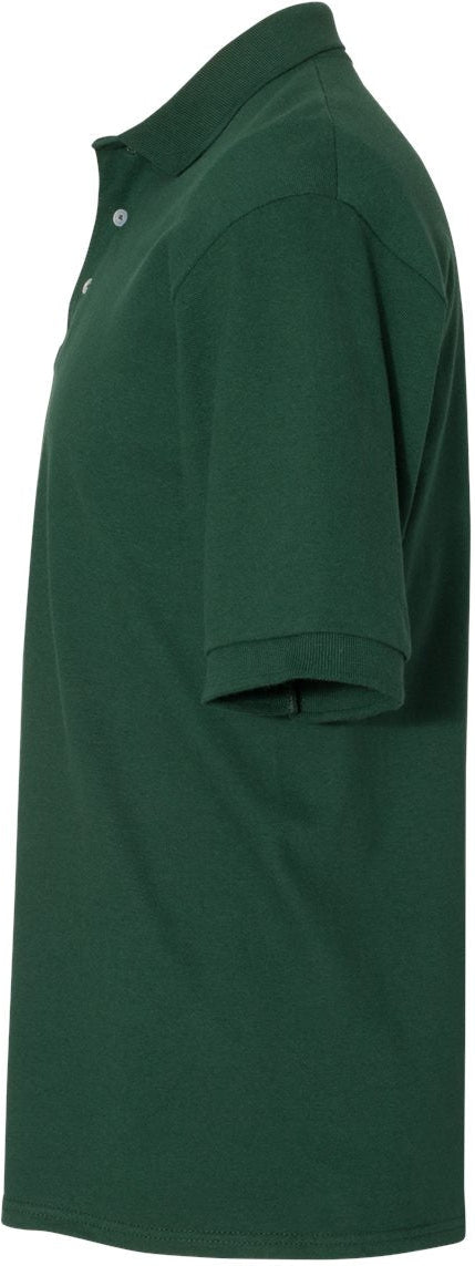 no-logo Jerzees Ringspun Cotton Piqué Polo Shirt-Men's Polos-Jerzees-Thread Logic