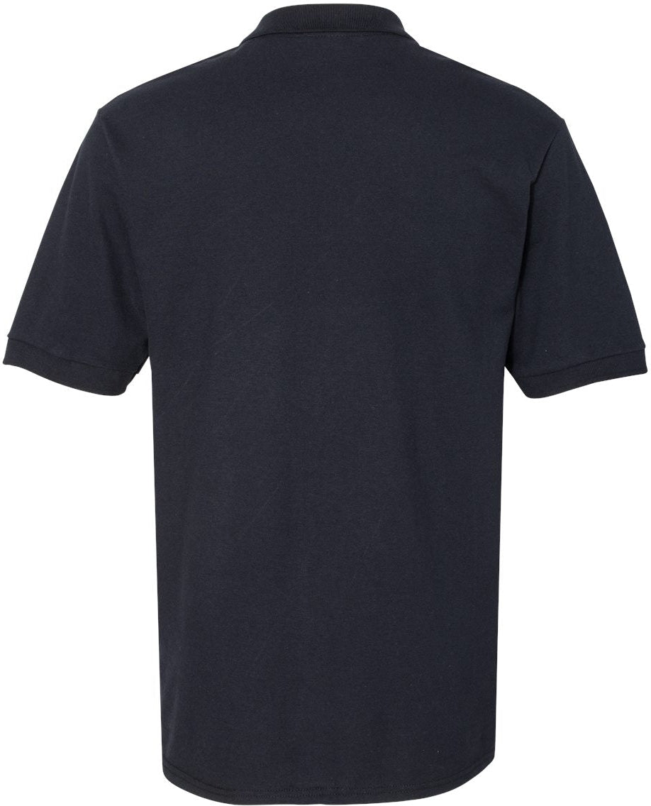 no-logo Jerzees Ringspun Cotton Piqué Polo Shirt-Men's Polos-Jerzees-Thread Logic