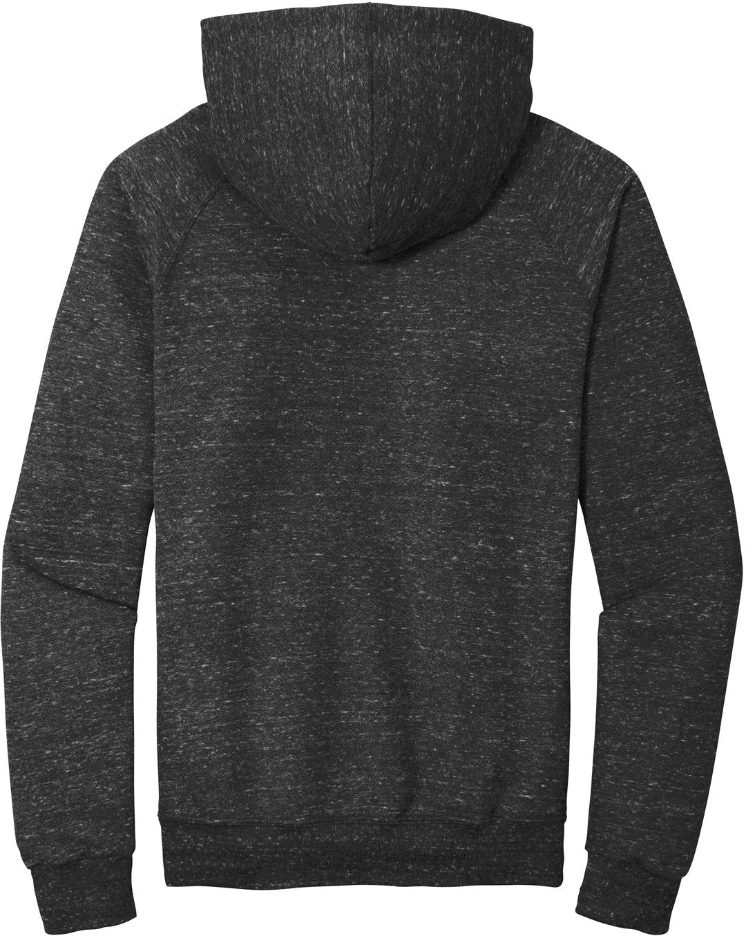 no-logo Jerzees Snow Heather French Terry Raglan Hoodie-Regular-Jerzees-Thread Logic