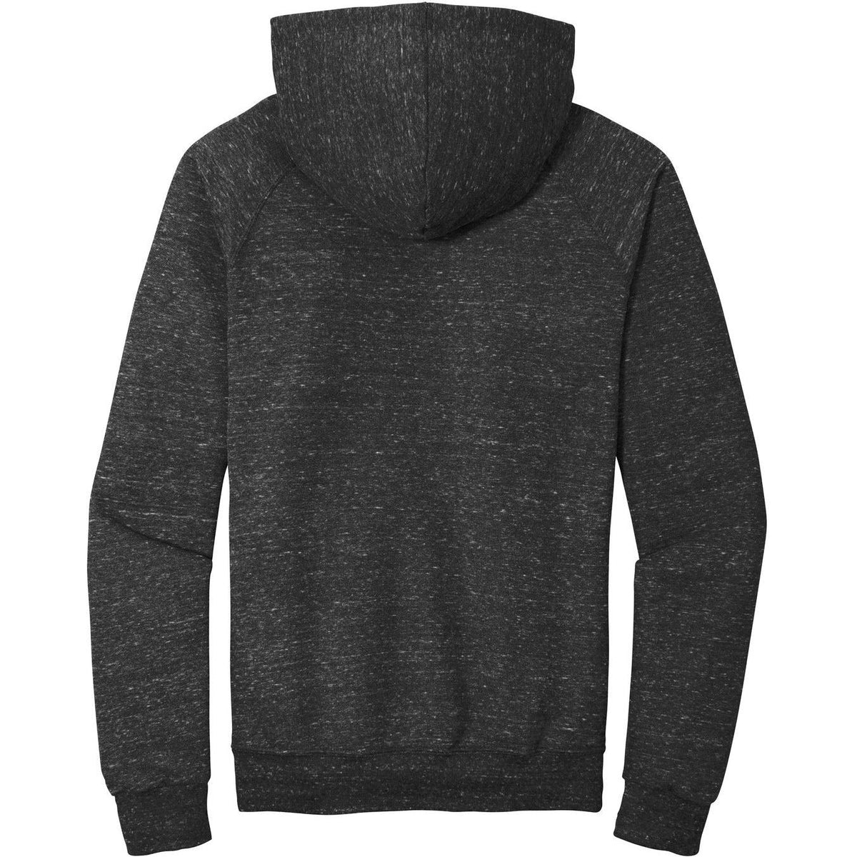 no-logo Jerzees Snow Heather French Terry Raglan Hoodie-Regular-Jerzees-Thread Logic
